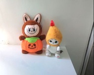 $ 50（兩隻）炸蝦鯊魚貓 mofusand 公仔｜ Labubu 南瓜造型公仔｜ 畢業禮物｜小朋友禮物｜朋友禮物｜學生禮物