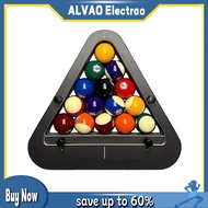 Pool Ball Rack Billiard Accessory 1 or 2 Pcs Professional Billiard Triangle Rack for 8/9 Balls Rhomb
