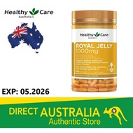 Healthy Care Australia Royal Jelly 1000mg 365 capsules