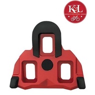Exustar Cleats E-RSL11 for SPD-SL 4.5° Red