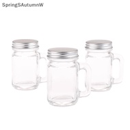 [SpringSAutumnW] 1Pc 40ml Mini Jam Honey Jar Portable Leakproof Coffee Milk Juice Bottle With Lid Ho