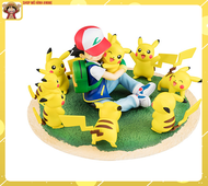 [Hoàn Tiền 10%]Mô Hình Pokemon Satoshi và Pikachu Bộ Mô Hình Cao Cấp Dành Cho Bé Bộ Sưu Tập Hoạt Hìn