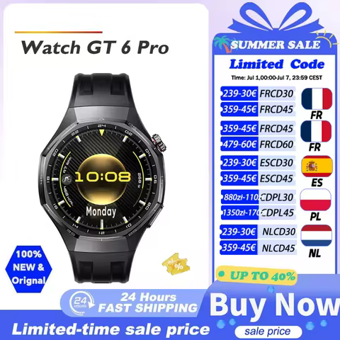 HUAWEI WATCH GT 6 Pro HUAWEI Smartwatch HUAWEI watch 1.47”AMOLED 21 Day Battery Life HarmonyOS 6.0 N