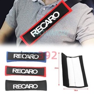 Recaro 2PCS Car Shoulder Cover Cushion Seat Belt Pad Strap BackPack Safety Auto