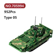 ✨05 Infantry Fighting Vehicle(Remote Control)Building Blocks 952 Pcs Sembo Block Military Bricks Toy Puzzle Set