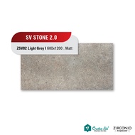 ZIRCONIO TILES SV STONE 2.0 ZSV02 | 600x1200mm 2pcs per carton