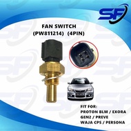 PROTON GEN2 PERSONA PREVE BLM WAJA CPS REXTON FAN SWITCH SENSOR PW811214 (4 PIN)
