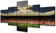 Framed Wall Art Work Home Walls Old Trafford Manchester Stadium Pictures Manchester United Paintings