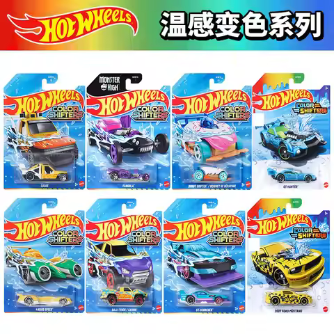 Hot Wheels Color Shifters Temperature Sensitive Color Changing Alloy Car Model Bhr15 Ford Mustang Gt