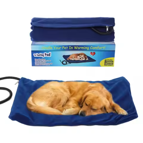 1Pc Pet Heating Pad Electric Heating Blanket Dog Heating Insulation Mattress Pet Cat Dog Winter Rept