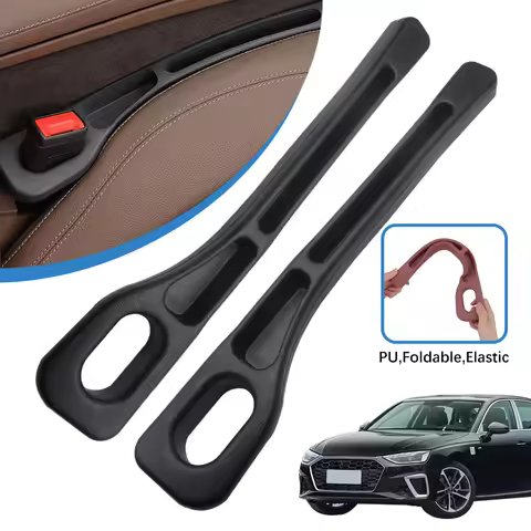 2pcs Car Seat Gap Filler Between Seats For Audi A6 C8 A4 B9 A3 8V A5 A7 4H A8 A1 GB A2 TT Interior A