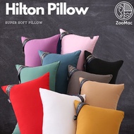 [Zoomac]  Hilton Hotel Pillow Bantal Tidur Pillow Sleeping Hotel Weight 1kg/1000g  Cotton Bantal Geb