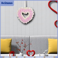 Valentine Decoration Foam Flower Rose Wreath Floral Wreath Front Door Wreath