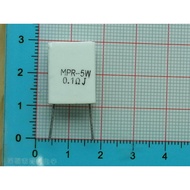 5W Non-Inductive Cement Resistor 0.1 R 0.1 Euros Non-Inductive Resistor Cement Resistor