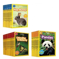 70หนังสือหนังสือภาพภาษาอังกฤษ National Geographic Kids Pre Level 1-3 Be A NAT GEO Kids Super Reader 