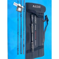 BONE VOYAGE BEC664XXH BEC604H BEC684XXXH 4 PIECE TRAVEL ROD
