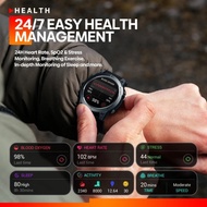 Ultra HD Amoled 2023 Zeblaze Stratos 3 Strava smartwatch olahraga GPS