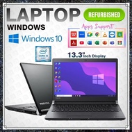 (Refurbished) Toshiba dynabook R73 Laptop / 13.3" inch Display / Intel Core i5-6th GEN / 8GB RAM / 1