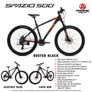 SEPEDA GUNUNG 27.5 INCH PACIFIC SPAZIO 500 SEPEDA MTB ALLOY SHIMANO