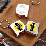 1pc Retractable Tape Measure Keychain - 1 Meter/3 Feet - Perfect For Daily Use And Birthday Parties