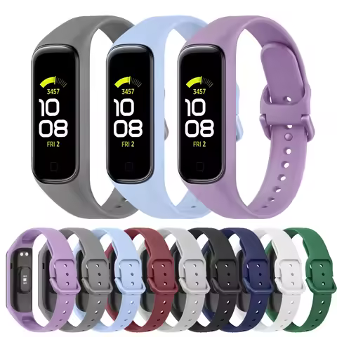 Soft Silicone Strap For Samsung Galaxy Fit 2 Band Bracelet Replacement Sport Watchband Correa For Sa