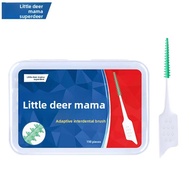 Interdental Brush Soft Silicone Self-Adapt Interdental Brush Interdental Brush Care Toothpick Househ