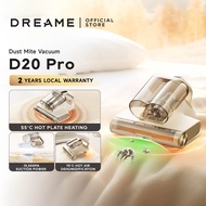 Dreame D20 Pro Dust Mite Vacuum | 55°C Heating | Hot Air Dehumidification | High Frequency Flapping 