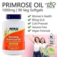 Now Foods, Evening Primrose Oil, 1000 mg, 90 Veggie Softgels