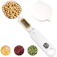 3T6B Digital Spoon Scale Electronic Measuring Spoon with 2 Replaceable Spoons, Food Coffee Weigh Sca