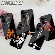 HP SENJACASE SOFTCASE GLASS TYPE 0PP0 RENO 13F NEWEST - Silicone - Glossy Case - Casing - - Latest -