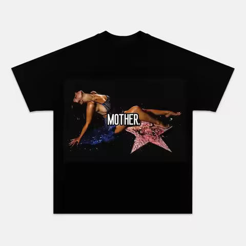 Tate McRae Album Cover Poster T-shirt Men Women O-neck Cotton 2026 Summer Harajuku Wind Tees Men Wom
