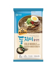 OURHOME Korean Style Cold Noodles with Radish Kimchi Broth 846G - Frozen