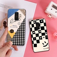 SAMSUNG A6 2018 / A6 PLUS / A6+ phone case with YOUNG, STYLISH caro pattern.
