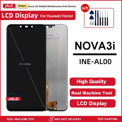 JALO Mobile Phone LCD Screens For Huawei NOVA 3i INE-AL00 High Quality LCD Touch Screen Digitizer Di