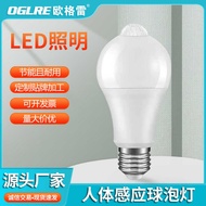 Led Sound Light Control Human Body Radar Sensor Bulb Corridor Radar Sensor Balcony Aisle Light Energ