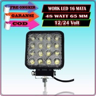 MATA 16-eyes Led Variation Spotlights Car Truck Truck L300 Granmax 12volt/24volt
