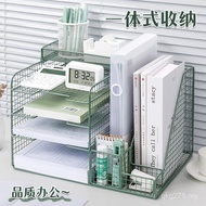 Multi-Layer File Bookshelf Desktop Storage File Box Desk Storage File Storage Box File Office Suppli