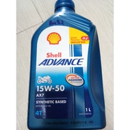 4T SHELL ADVANCE 15W - 50 AX7 - SYNTHETIC BASED