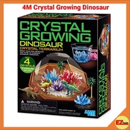 4M Crystal Growing Dinosaur Terrarium DIY STEM Toys Educational Lab Science Experiment Kit for Kids 3926