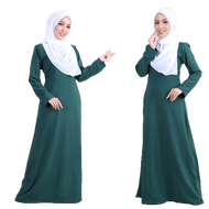 jubah kosong muslimah fashion jubah umra plus size viral