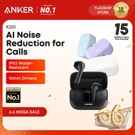 Soundcore by Anker K20i Semi Earbuds with Mic 13mm Drivers TWS Customs E22 Headphones Bluetooth 5.3 