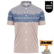 KEMEJA DOWEAR Shirt Men's Jumbo Short Sleevekoko S-5XL Eid Muslim Printing 962 NIZAR