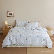Series Three-Piece Four-Piece Set New Style 1.2m Cartoon Style Bed Sheet Xiangwo 40 Prints130702026 