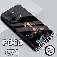 Glossy Softcase poco C71/Case poco C71 Anime/case poco C71 glitter/casing poco C71/case hp poco C71