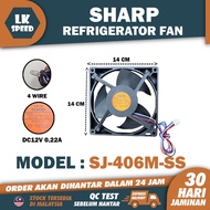 HITACHI SHARP REFRIGERATOR FAN MOTOR / DC FAN / MOTOR KIPAS PETI SEJUK DC12V 0.22A