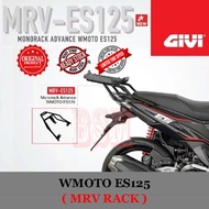 ORIGINAL GIVI MONORACK MRV RACK WMOTO ES125