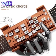 YVE Acoustic Guitar Chord Presser, Portable Guitar Practice Aid Guitar Teaching Presser, Gifts Guita
