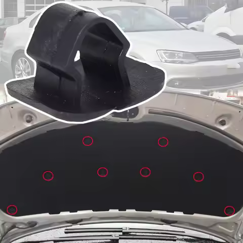 20Pcs For VW Jetta MK6 MK5 MK4 1998 - 2013 2014 2015 2016 2017 Engine Hood Soundproof Clip Sound Ins