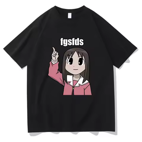 Osaka Autistic Fgsfds T Shirt Men Harajuku Funny Kawaii Ayumu Tshirt Unisex High Quality Anime Azuma