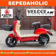 Sepeda Listrik EXOTIC VELOCE 1.5 / VELOCE 1.6 / FACTOR 815 / COOLTECH AK By Pacific 500 Watt Electri